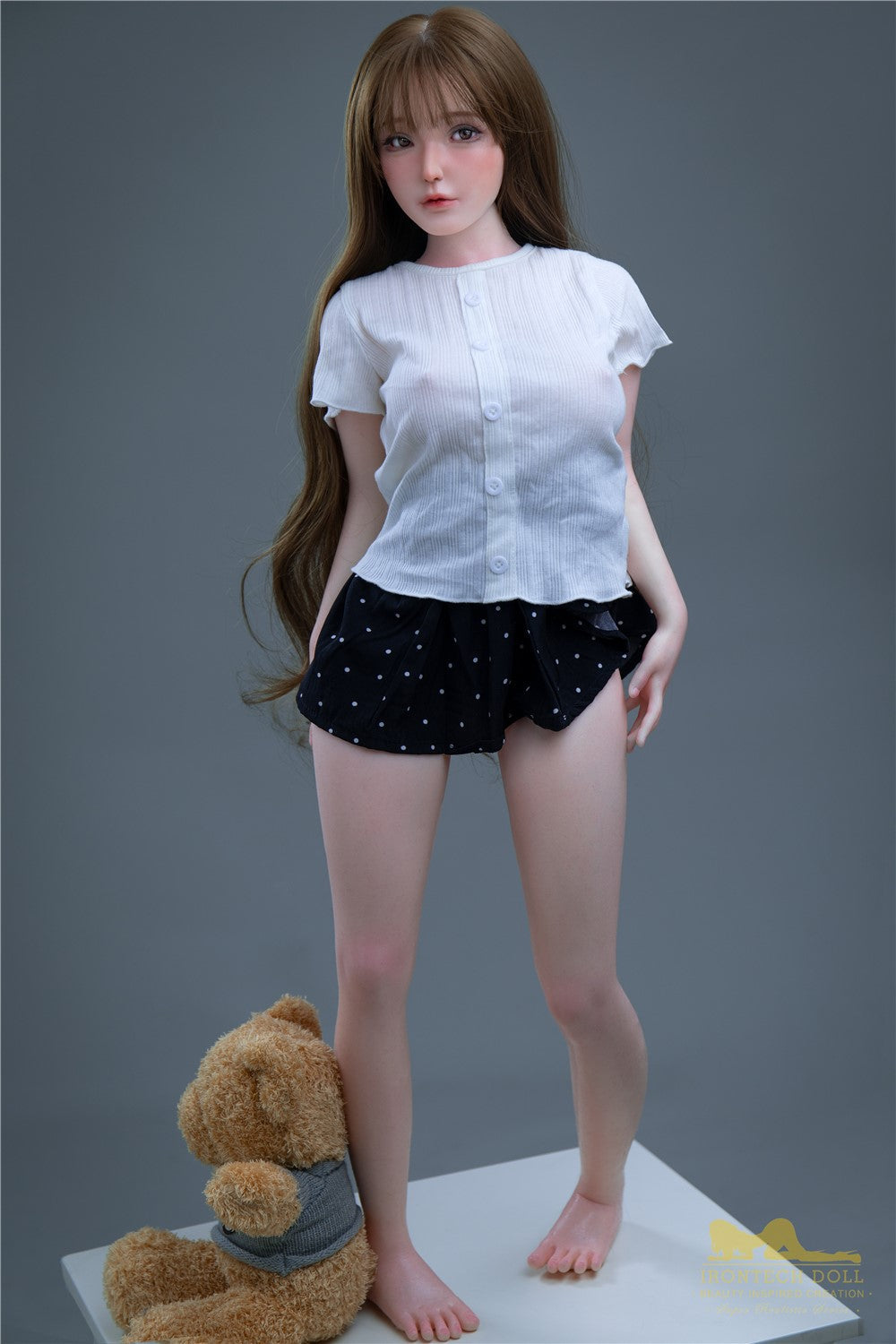 Yu Mini Sex Doll (Irontech Doll 100 cm C-Cup S16 silikonas) EXPRESS