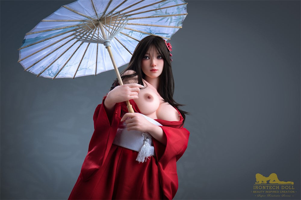 Sekso lėlė Mizuki (Irontech Doll 164 cm E-puodelis S24 silikoninis)