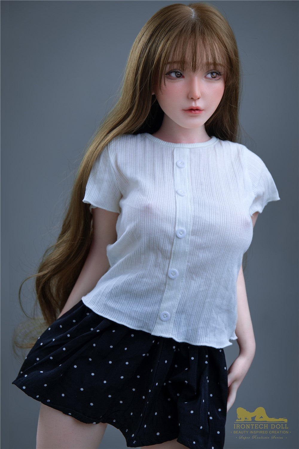 Yu Mini Sex Doll (Irontech Doll 100 cm C-Cup S16 silikonas) EXPRESS