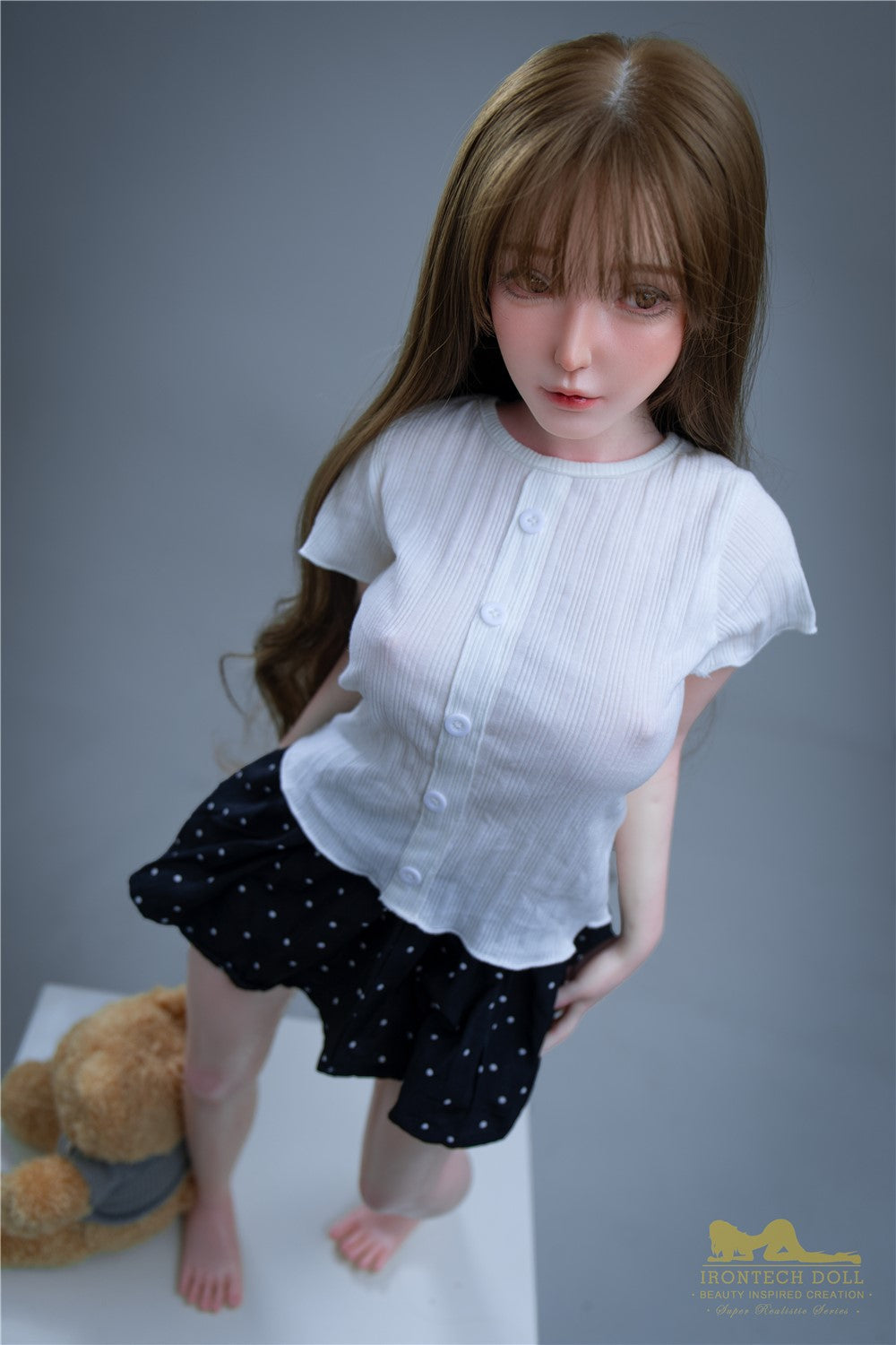 Yu Mini Sex Doll (Irontech Doll 100 cm C-Cup S16 silikonas) EXPRESS