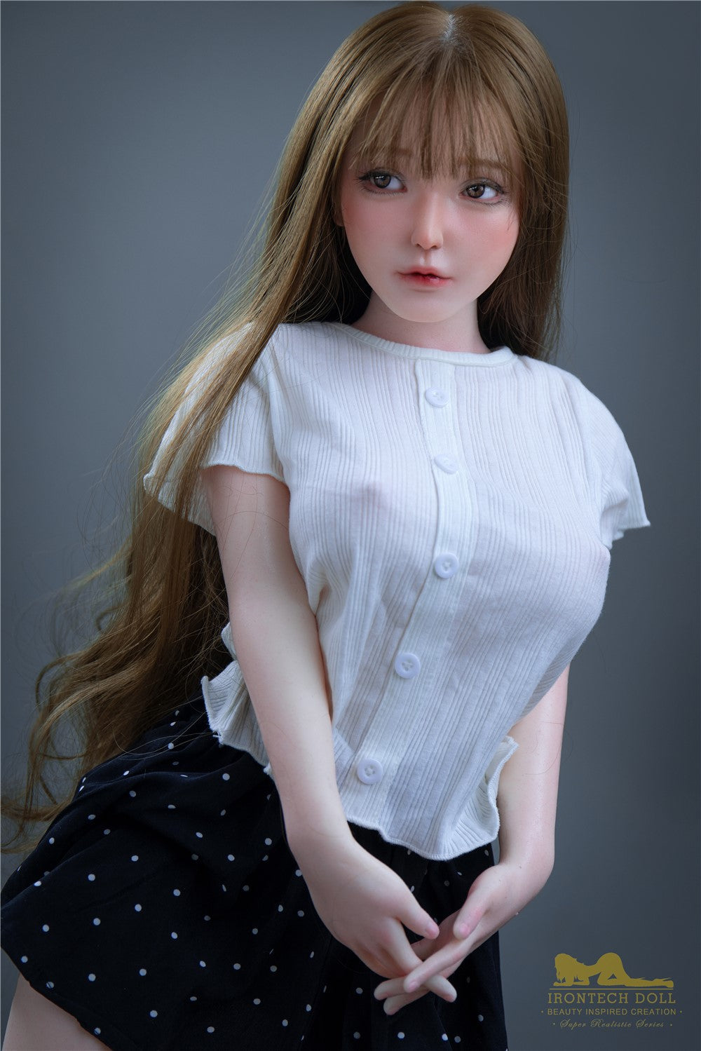 Yu Mini Sex Doll (Irontech Doll 100 cm C-Cup S16 silikonas) EXPRESS