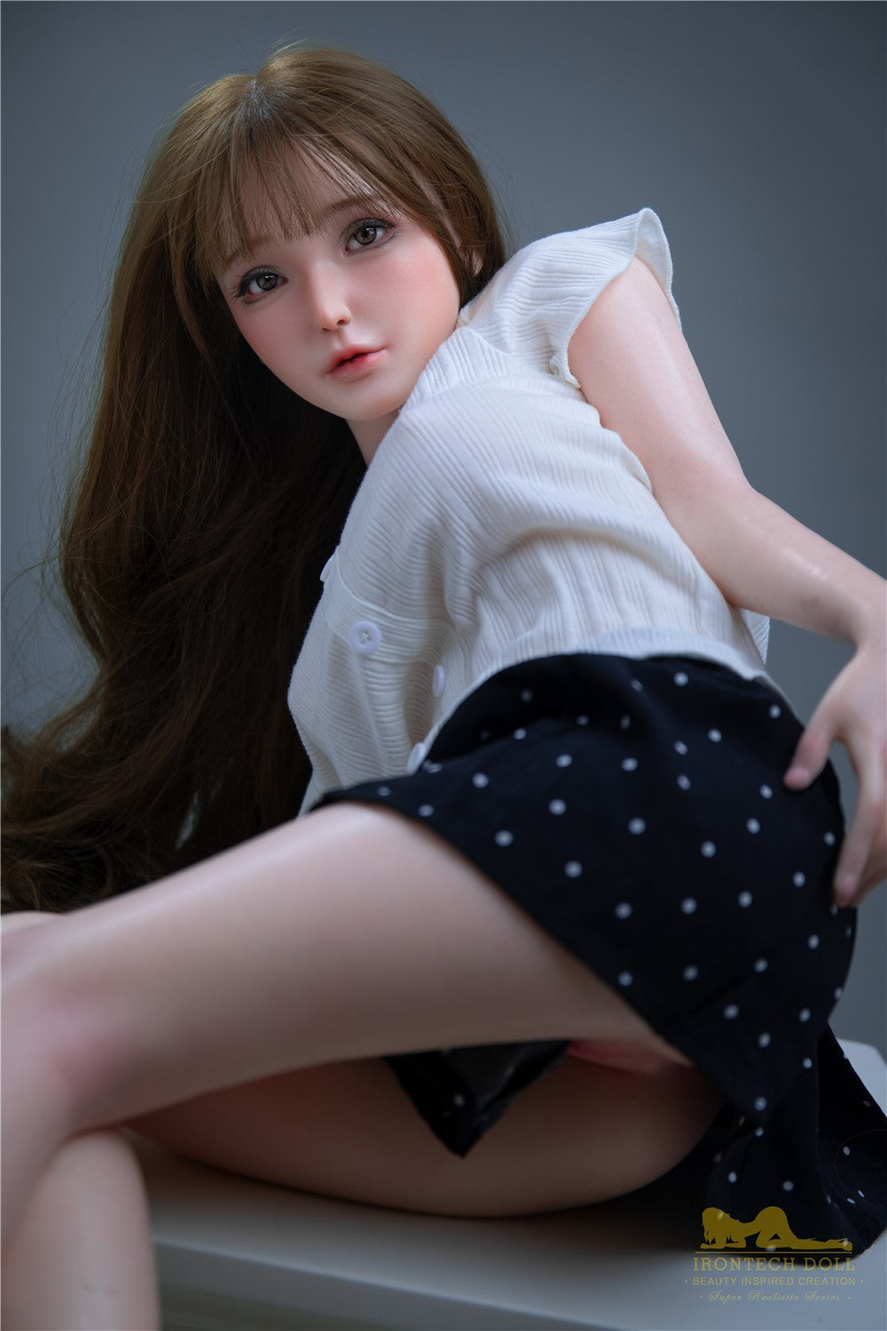 Yu Mini Sex Doll (Irontech Doll 100 cm C-Cup S16 silikonas) EXPRESS