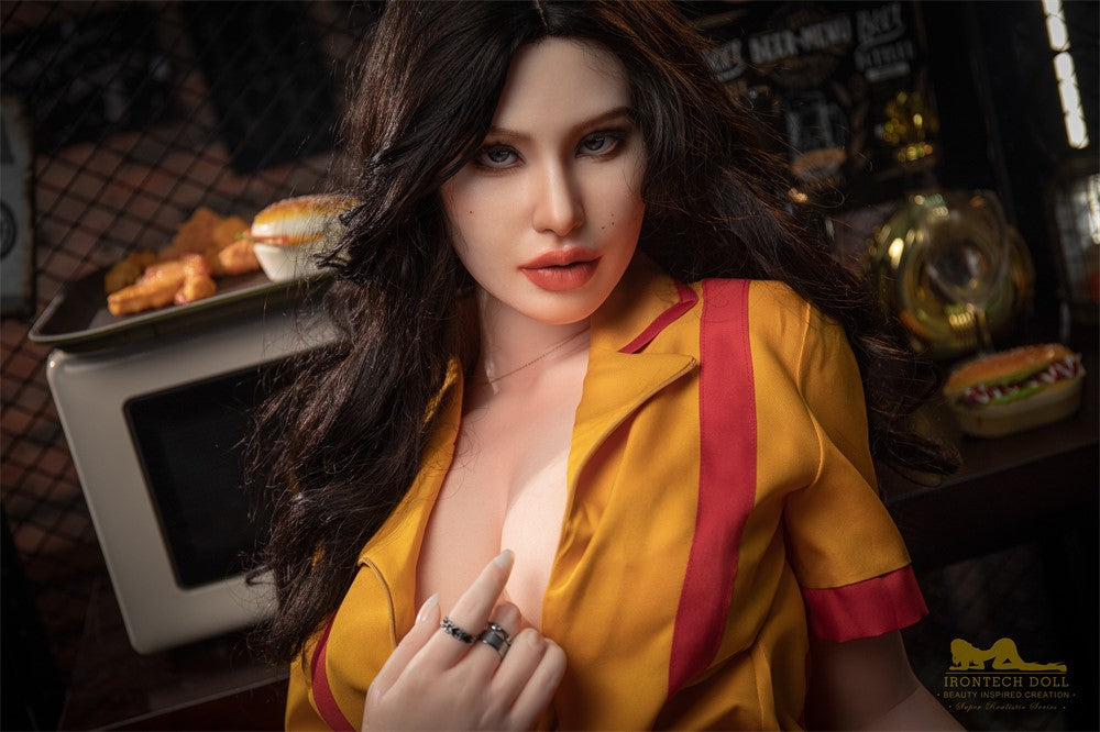 Jackie Sex Doll (Irontech Doll 164 cm E-puodelis S19 silikoninis)