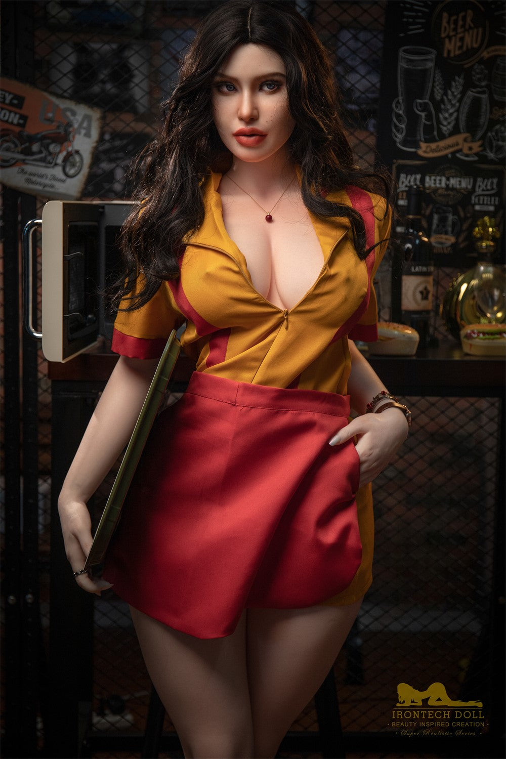 Jackie Sex Doll (Irontech Doll 164 cm E-puodelis S19 silikoninis)