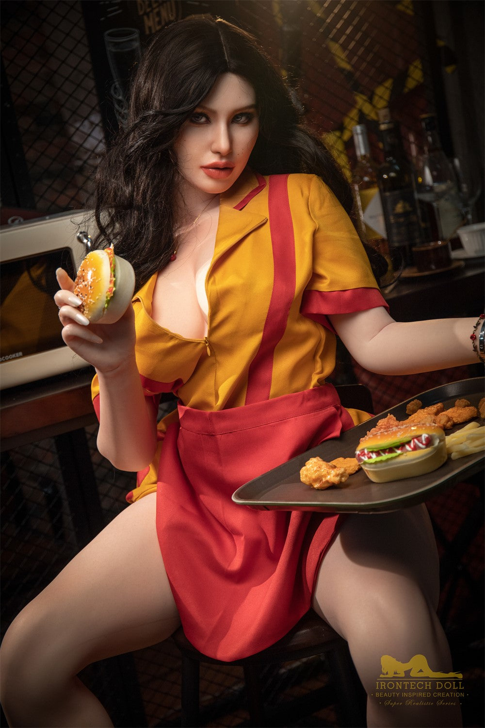 Jackie Sex Doll (Irontech Doll 164 cm E-puodelis S19 silikoninis)