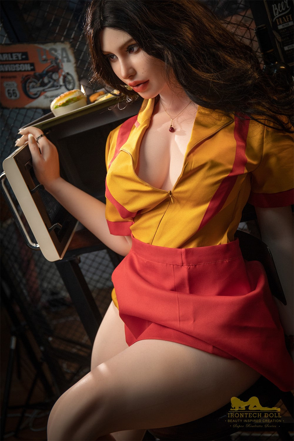 Jackie Sex Doll (Irontech Doll 164 cm E-puodelis S19 silikoninis)