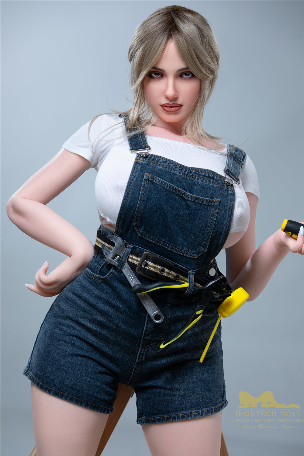 Claudia Sex Doll (Irontech Doll 160 cm H-puodelis S17 silikoninis)