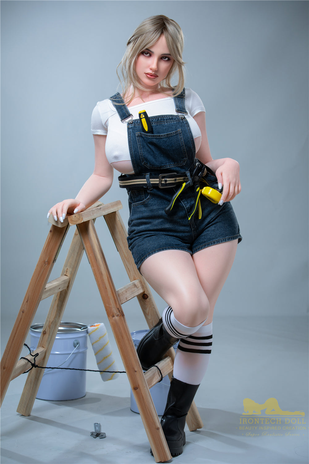 Claudia Sex Doll (Irontech Doll 160 cm H-puodelis S17 silikoninis)
