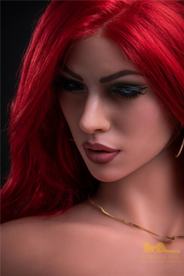 Sekso lėlė karminas (Irontech Doll 171 cm D puodelis #85 TPE)