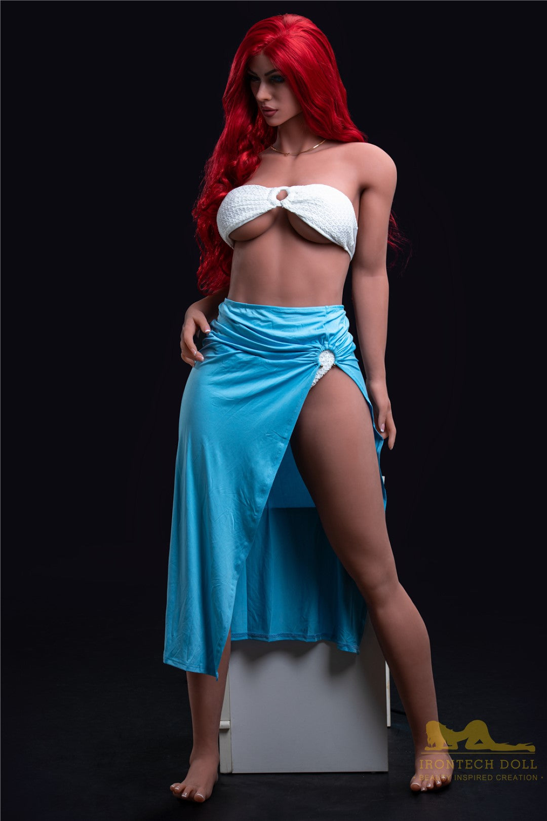 Sekso lėlė karminas (Irontech Doll 171 cm D puodelis #85 TPE)