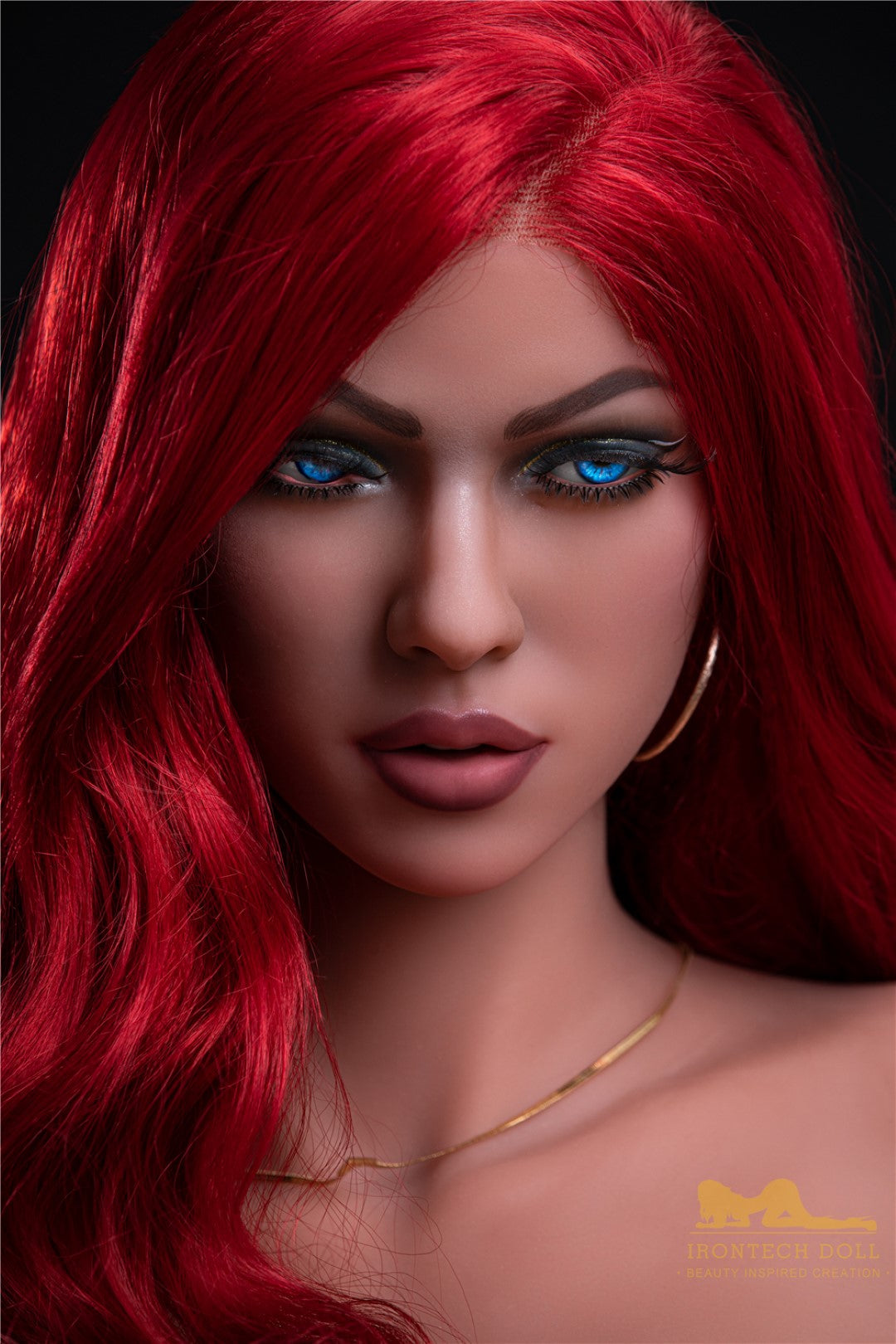 Sekso lėlė karminas (Irontech Doll 171 cm D puodelis #85 TPE)