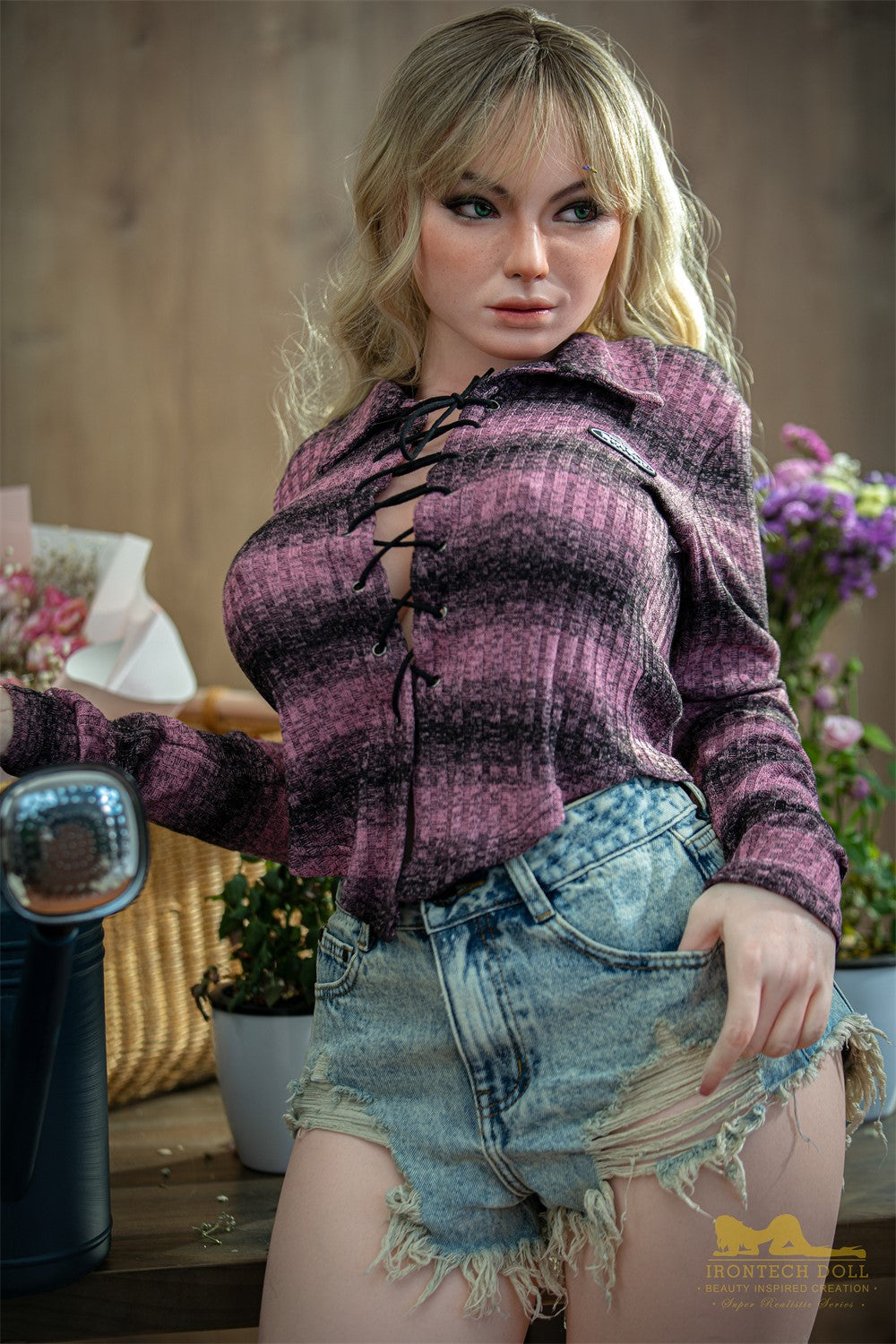 Maria Sex Doll (Irontech Doll 165 cm F-Cup S22 silikoninis)