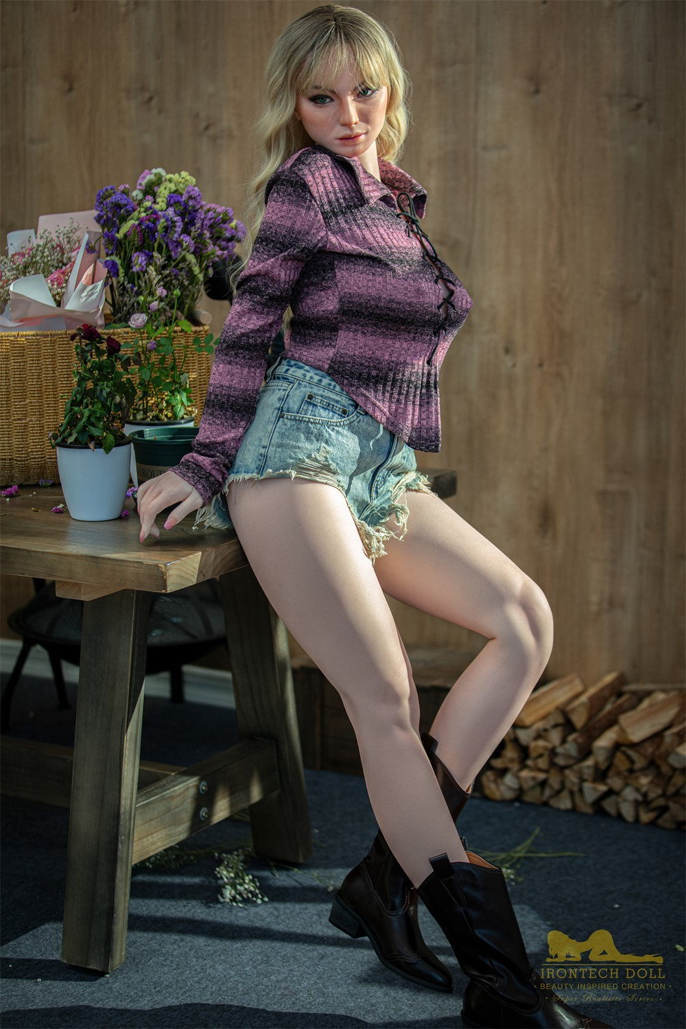 Maria Sex Doll (Irontech Doll 165 cm F-Cup S22 silikoninis)