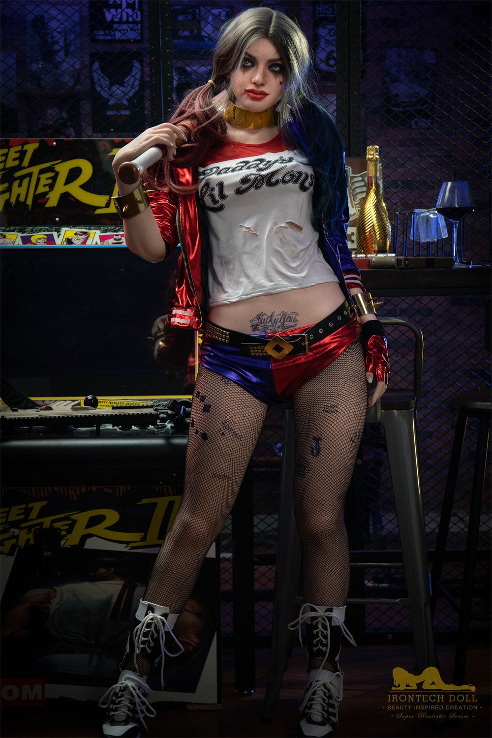 Harley Sex Doll (Irontech Doll 166 cm B puodelis S27 silikonas)