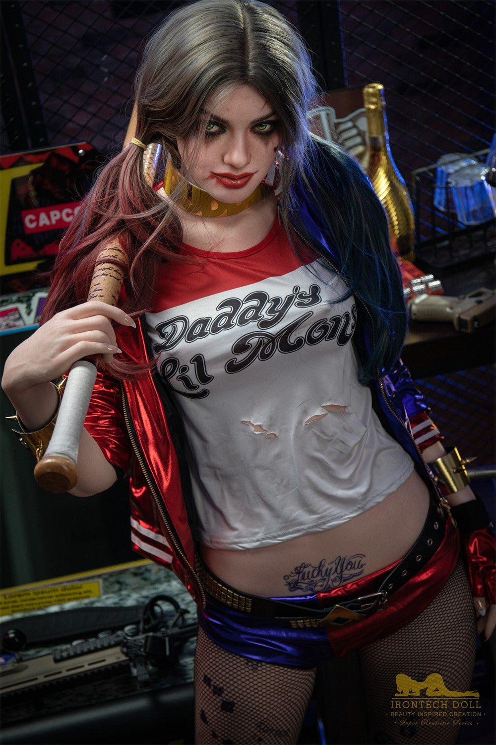 Harley Sex Doll (Irontech Doll 166 cm B puodelis S27 silikonas)