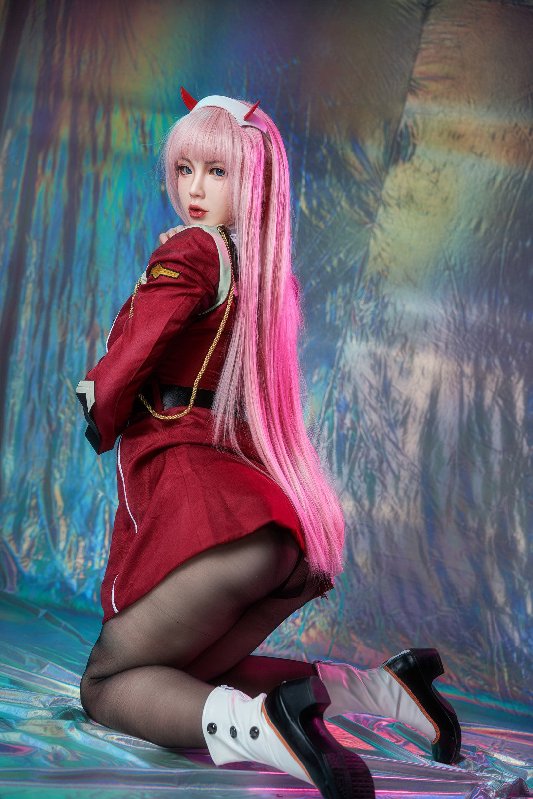 Zero Two Sex Doll (Zelex x165 cm F-Cup GE81 silikoninis)