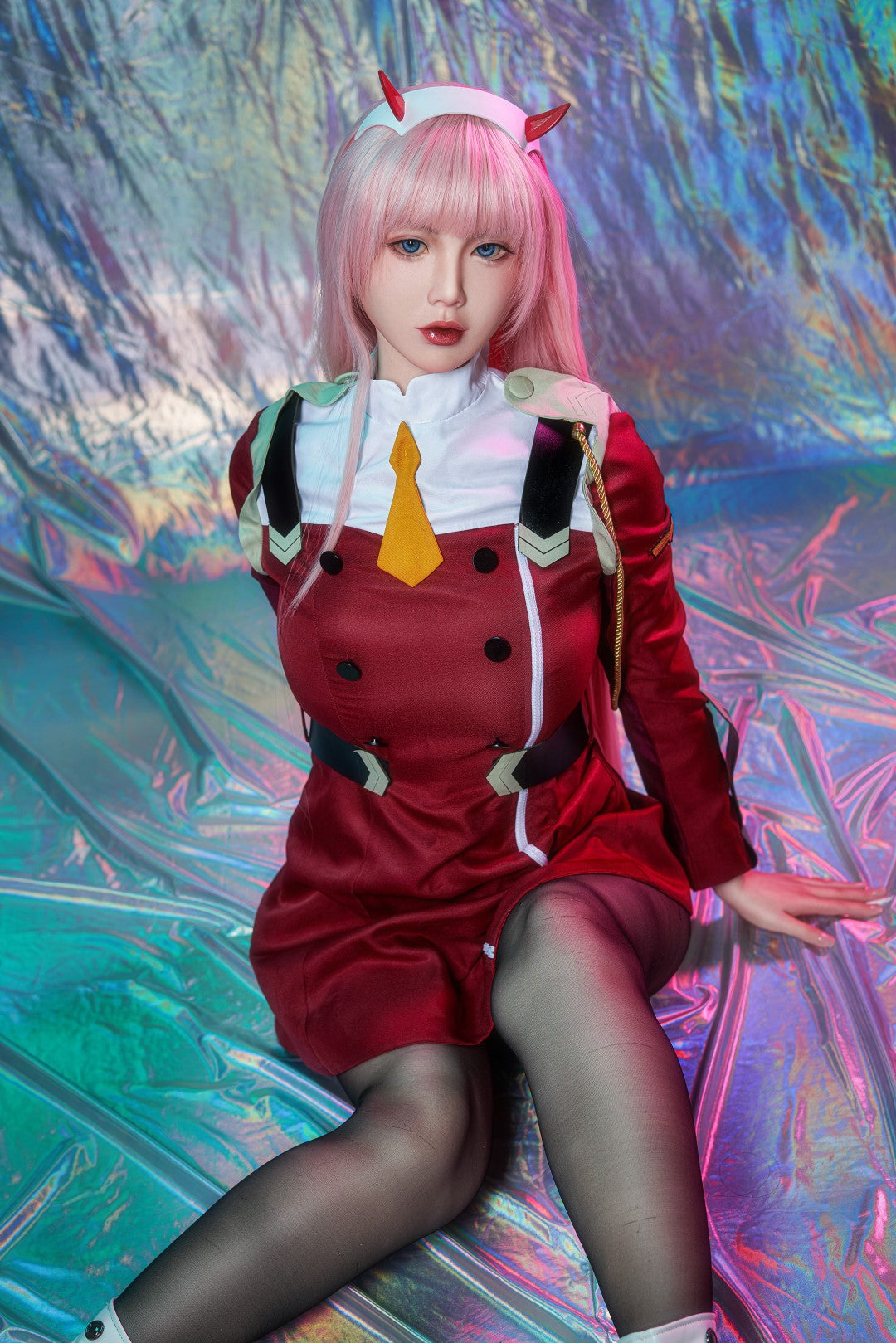 Zero Two Sex Doll (Zelex x165 cm F-Cup GE81 silikoninis)