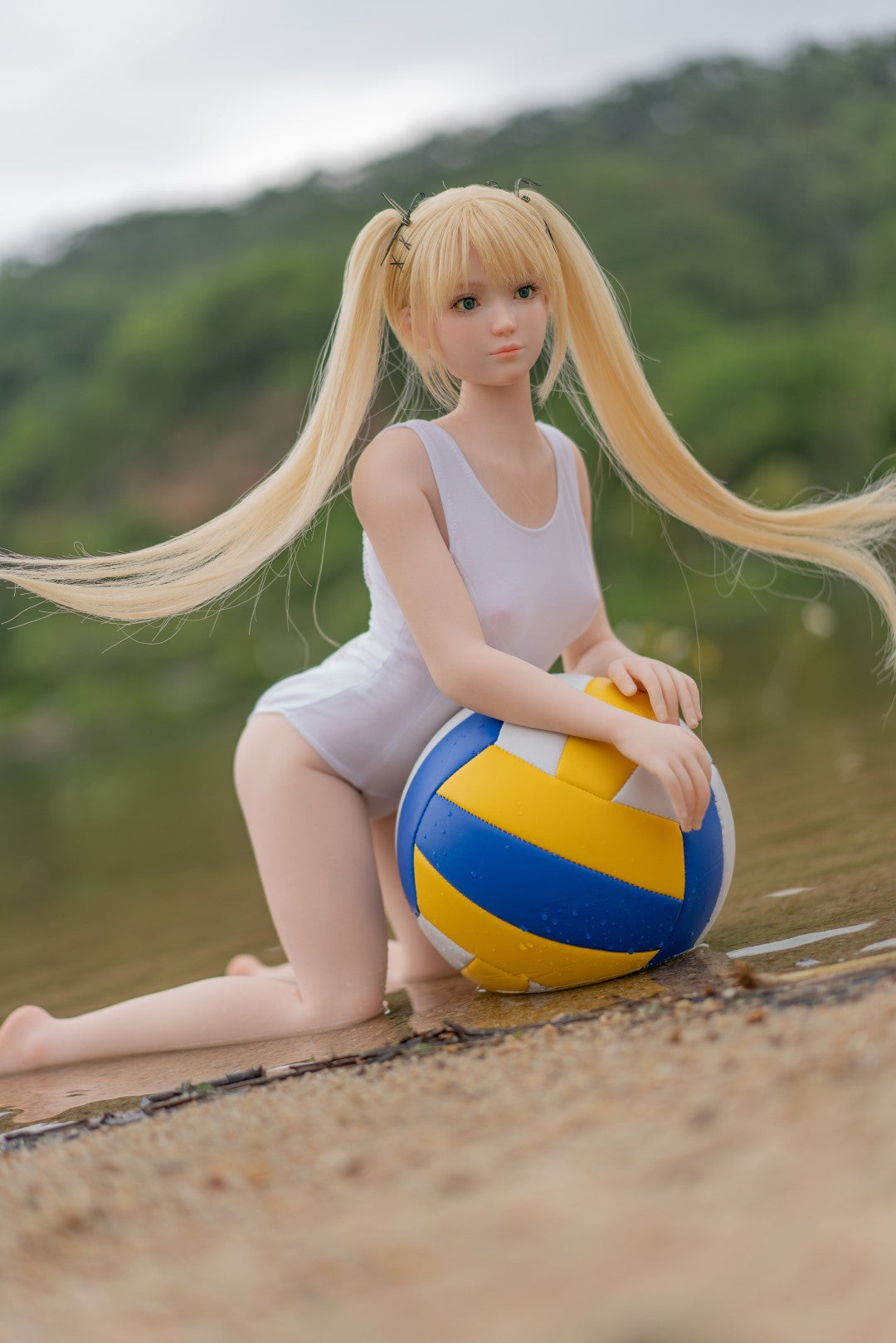 Marie Rose Mini Sex Doll (AXB Doll 85 cm B-Cup GF05-1 silikonas)