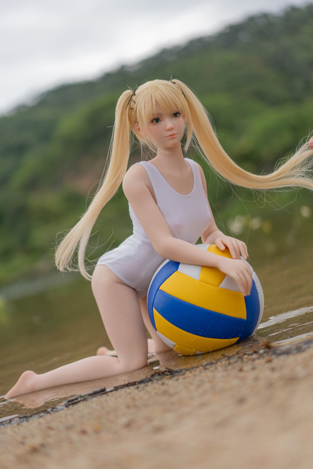 Marie Rose Mini Sex Doll (AXB Doll 85 cm B-Cup GF05-1 silikonas)