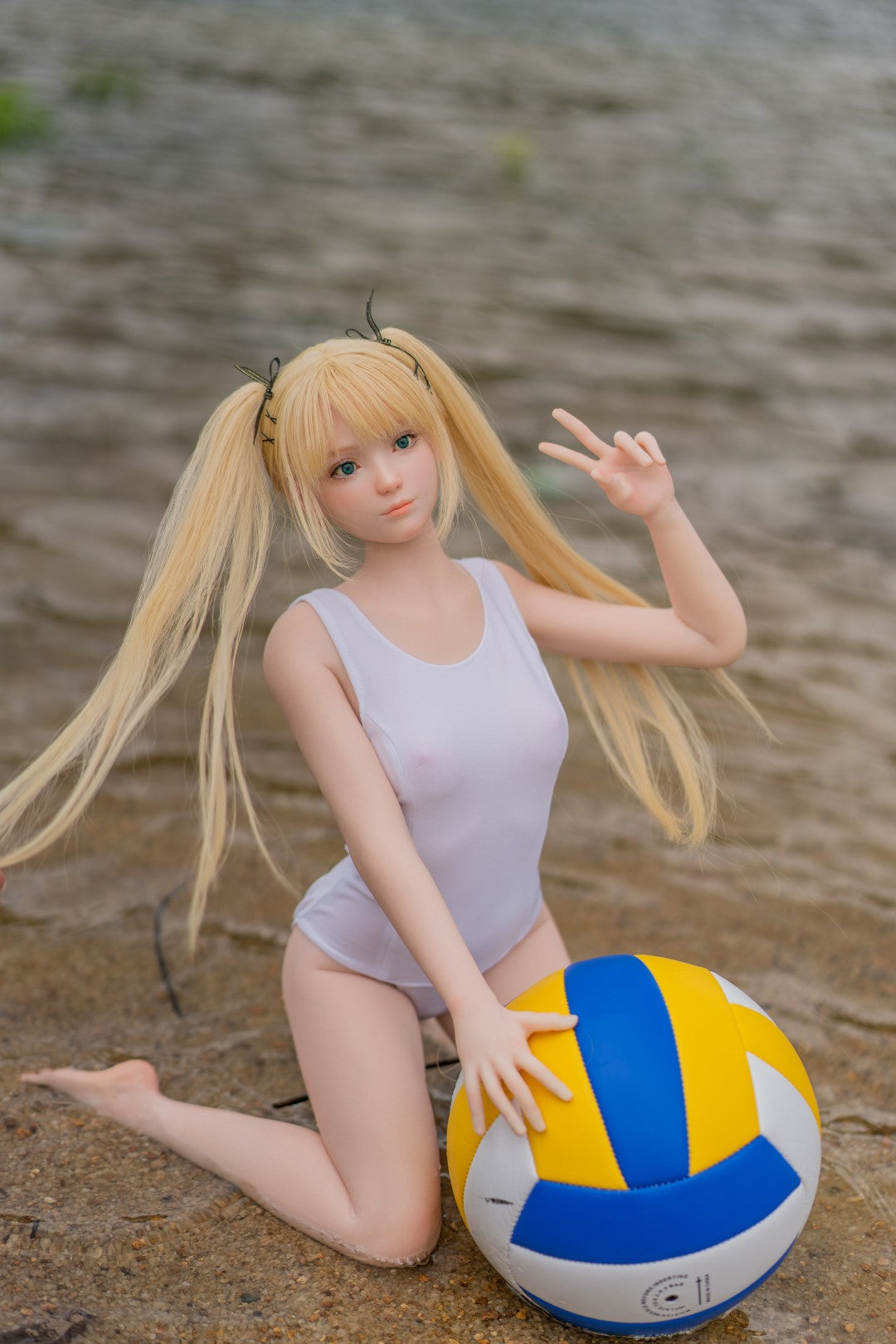 Marie Rose Mini Sex Doll (AXB Doll 85 cm B-Cup GF05-1 silikonas)