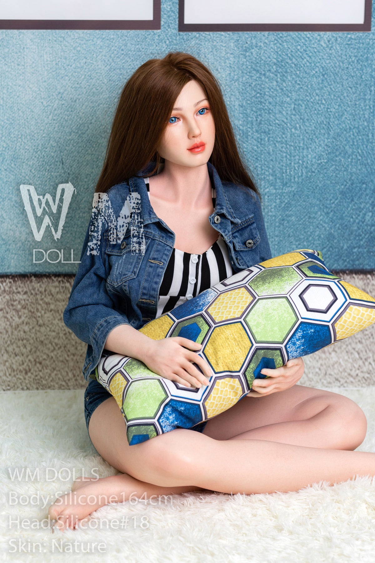 Sekso lėlė Kimberly (WM-Doll 164 cm D-Cup silikoninis Nr. 18)