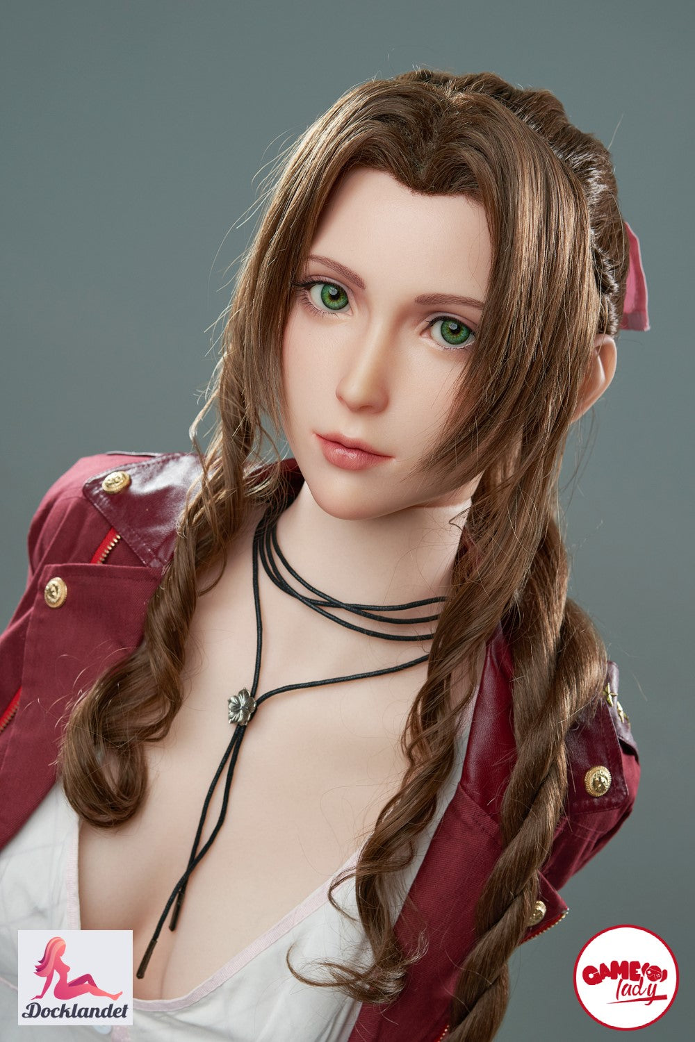 Aerith Sex Doll (Game Lady 167cm D-Cup Nr.04 silikonas)