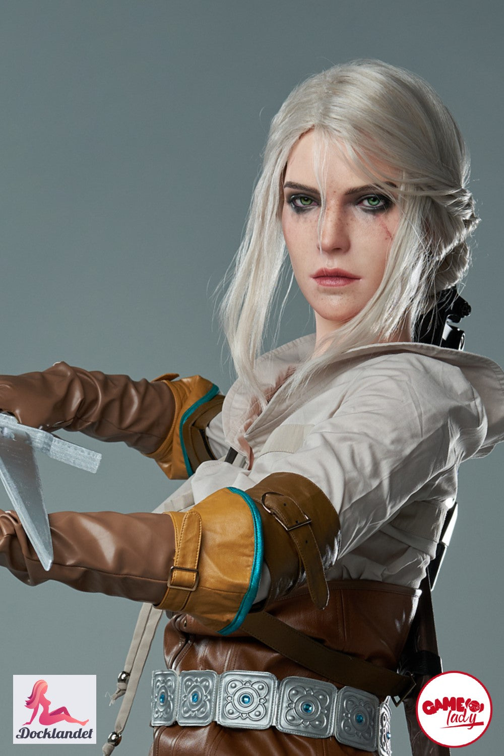„Ciri Sex Doll“ („Game Lady“ 168 cm E-Kupa Nr. 05 silikonas)