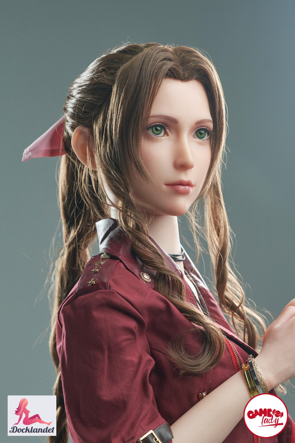 Aerith Sex Doll (Game Lady 167cm D-Cup Nr.04 silikonas)