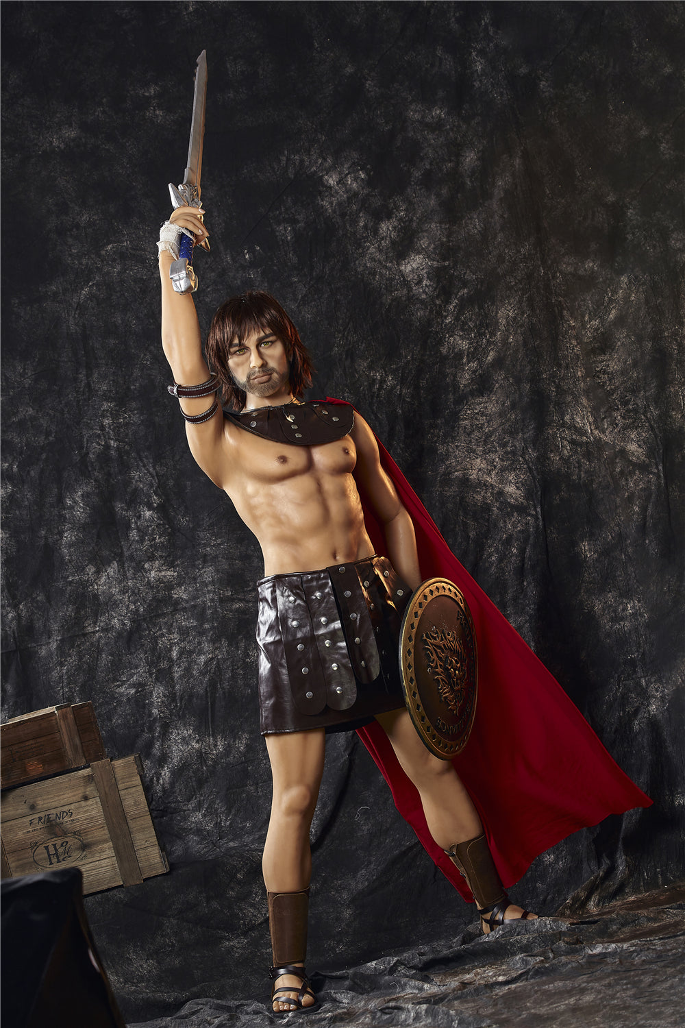 Vyriška sekso lėlė Charles Centurion (Irontech Doll 162 cm # 201 TPE)