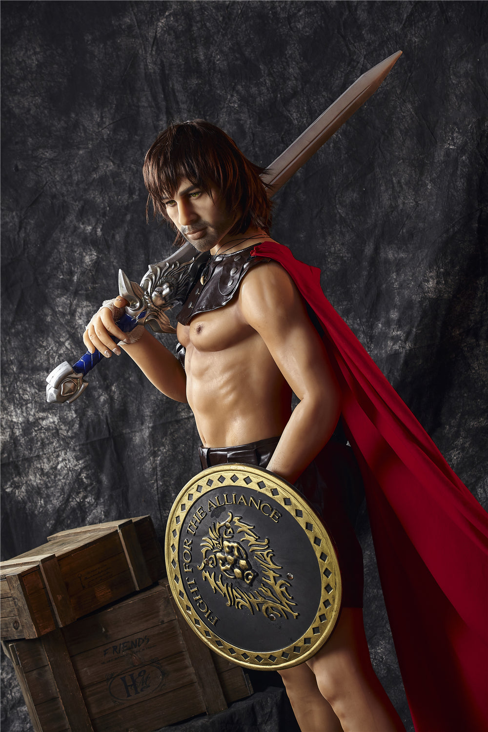 Vyriška sekso lėlė Charles Centurion (Irontech Doll 162 cm # 201 TPE)