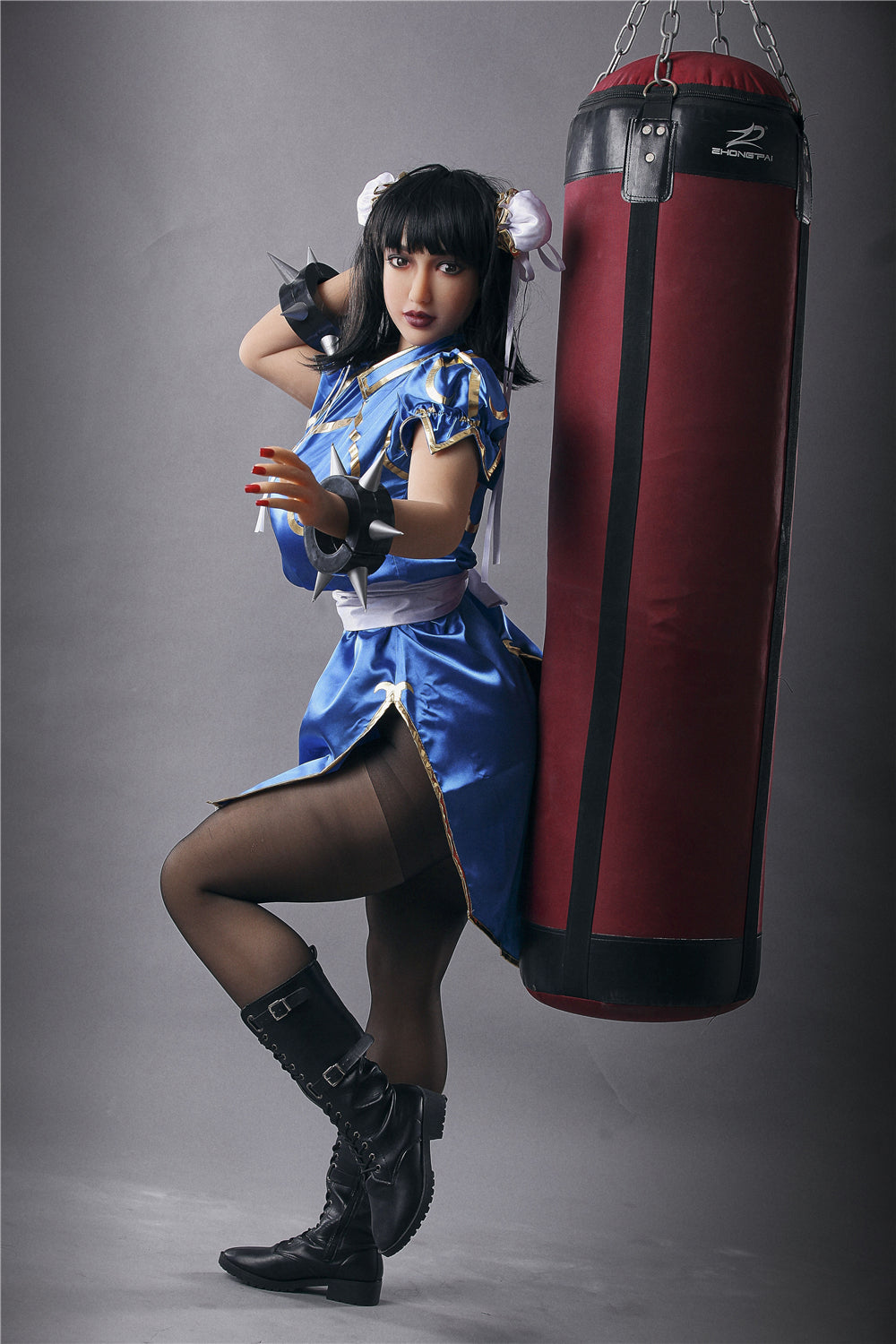 Sekso lėlė Chun-Li (Irontech Doll 158 cm F-taurė Nr. 69 TPE)