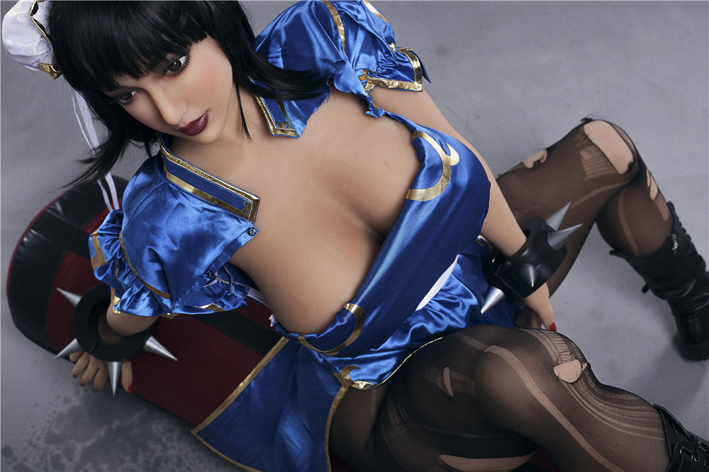 Sekso lėlė Chun-Li (Irontech Doll 158 cm F-taurė Nr. 69 TPE)