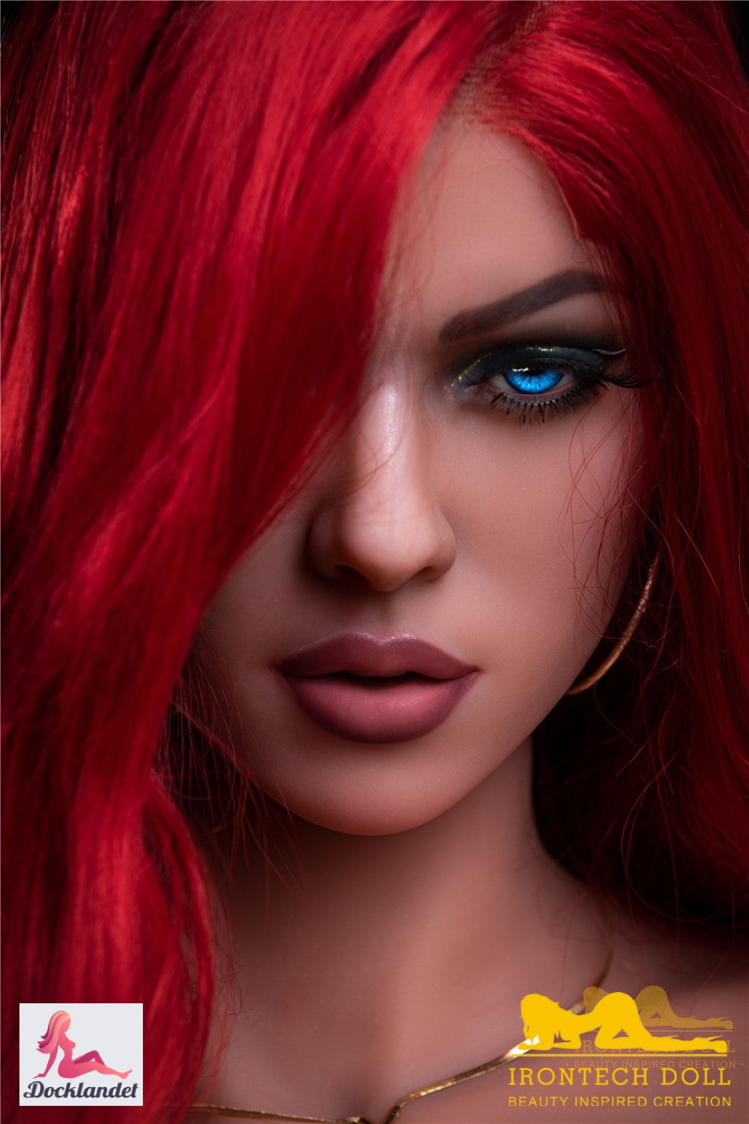 Sekso lėlė karminas (Irontech Doll 171 cm D puodelis #85 TPE)