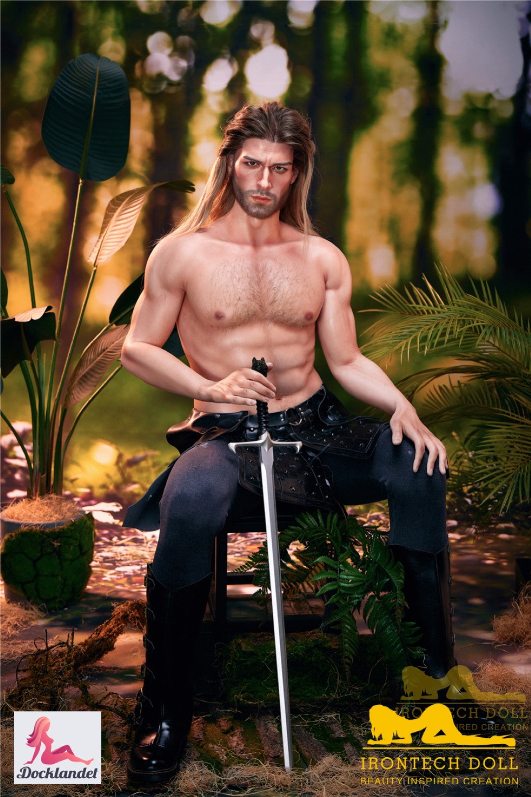 Ragnar Male Sex Doll (Irontech Doll 176 cm M5 silikoninis)