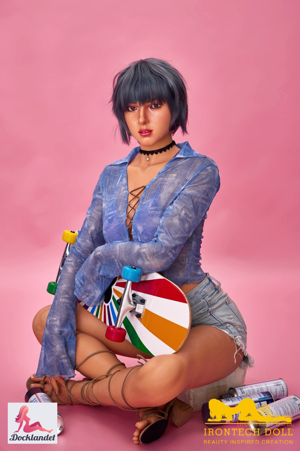 Jenny Sex Doll (Irontech Doll 168 cm B-Cup S29 silikonas)