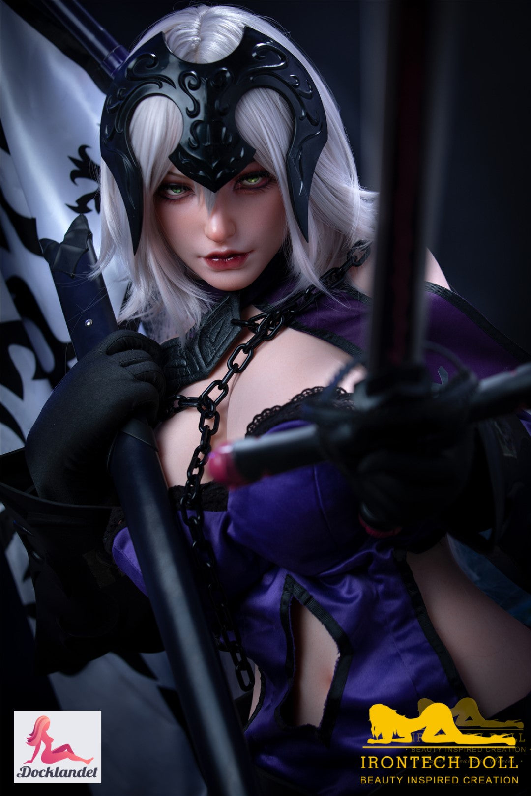 Fate sekso lėlė (Irontech Doll 165 cm F-Cup S15 silikoninis)