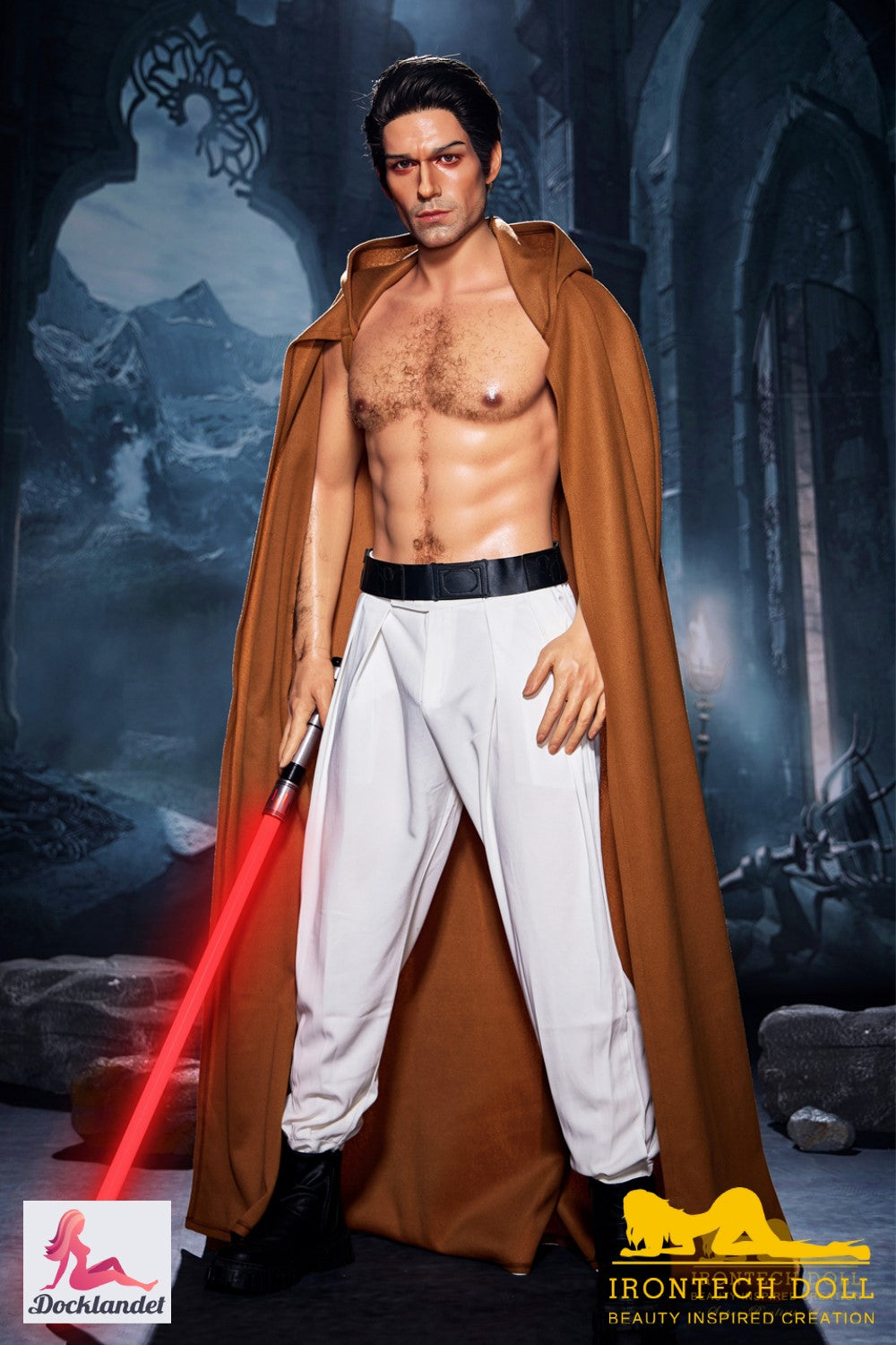 Luke Male Sex Doll (Irontech Doll 170cm M5 silikoninis)