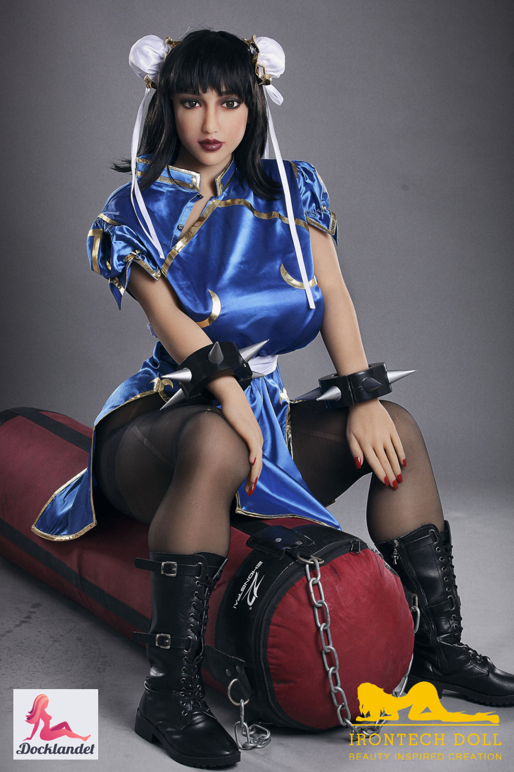 Sekso lėlė Chun-Li (Irontech Doll 158 cm F-taurė Nr. 69 TPE)