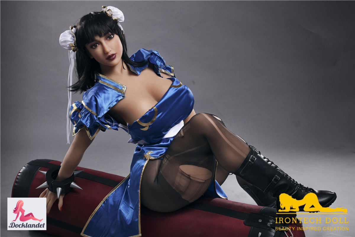 Sekso lėlė Chun-Li (Irontech Doll 158 cm F-taurė Nr. 69 TPE)