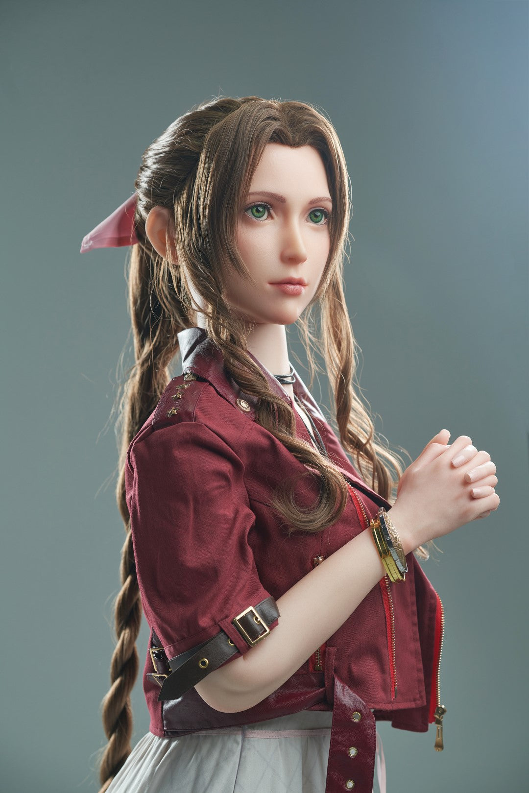 Aerith Sex Doll (Game Lady 167cm D-Cup Nr.04 silikonas)