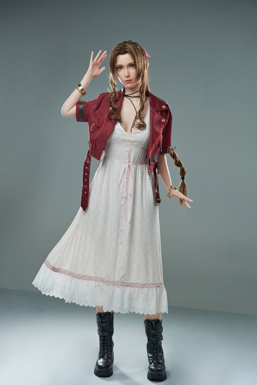 Aerith Sex Doll (Game Lady 167cm D-Cup Nr.04 silikonas)