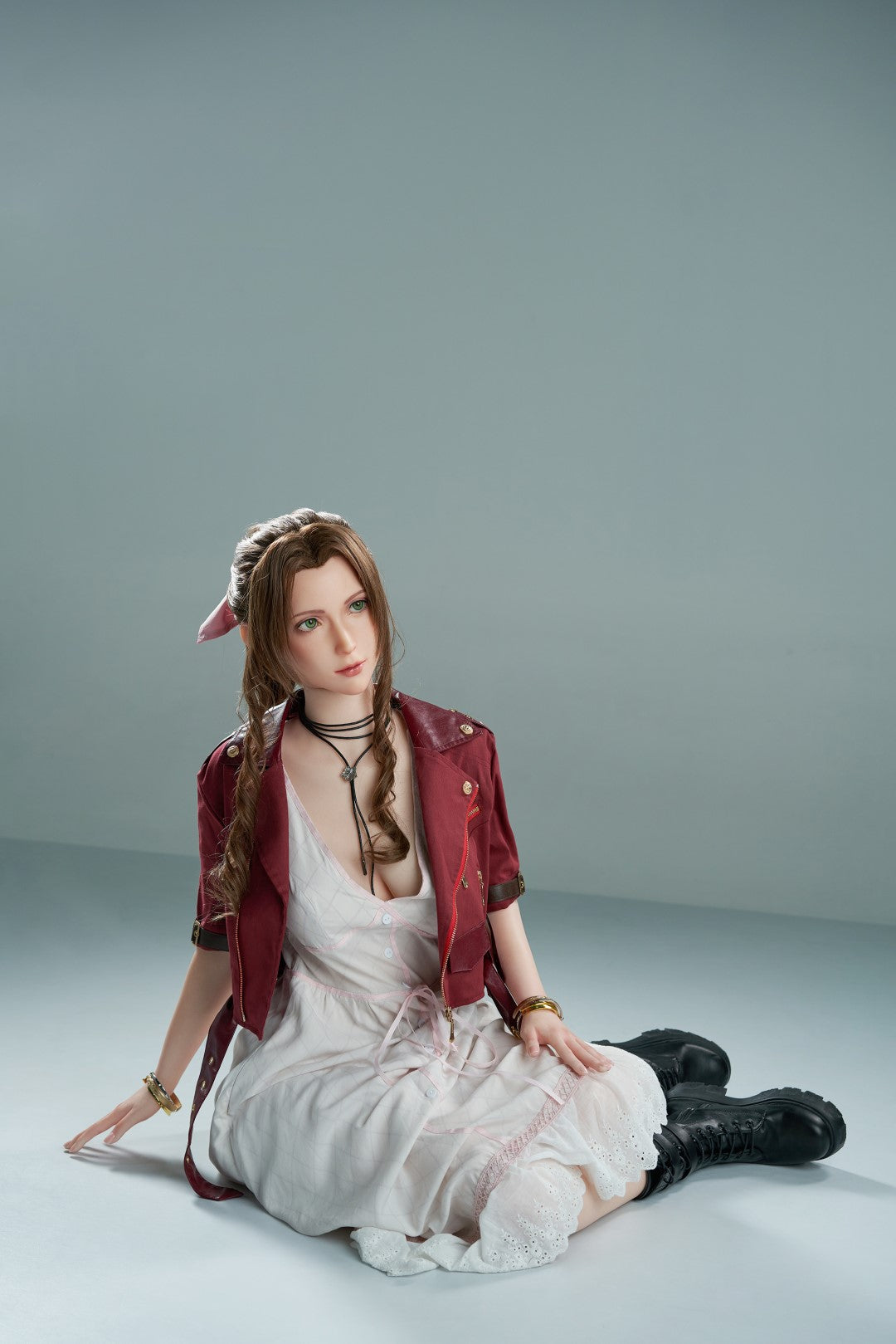 Aerith Sex Doll (Game Lady 167cm D-Cup Nr.04 silikonas)
