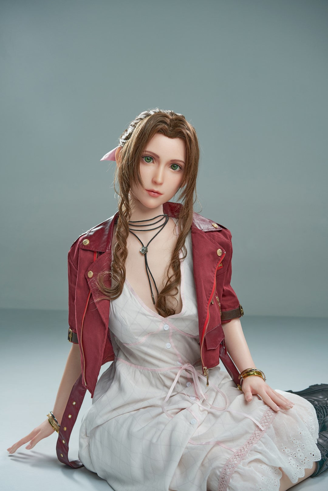 Aerith Sex Doll (Game Lady 167cm D-Cup Nr.04 silikonas)