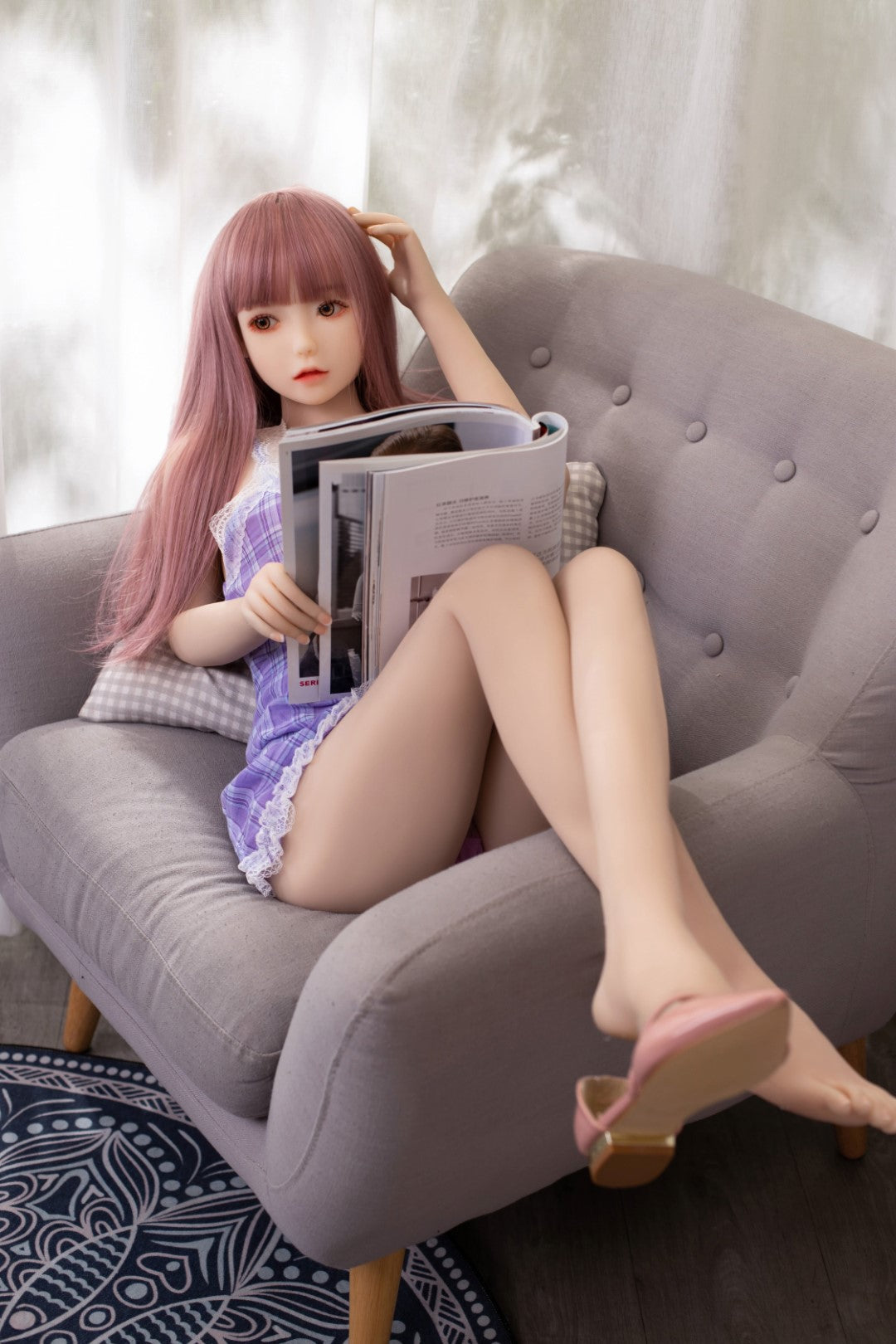 Riki – japoniška sekso lėlė (DX Value 160 cm D puodelio TPE)