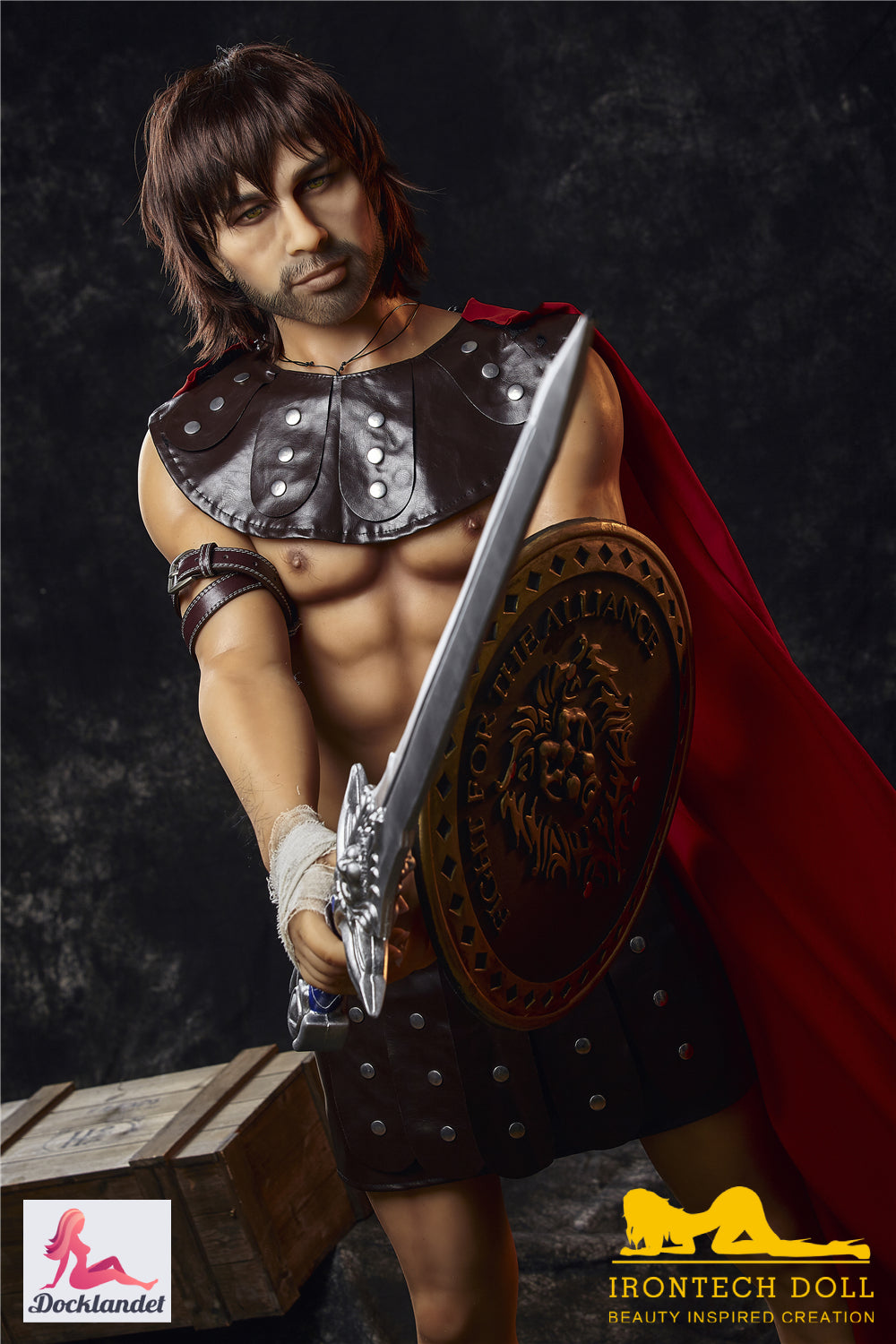 Vyriška sekso lėlė Charles Centurion (Irontech Doll 162 cm # 201 TPE)