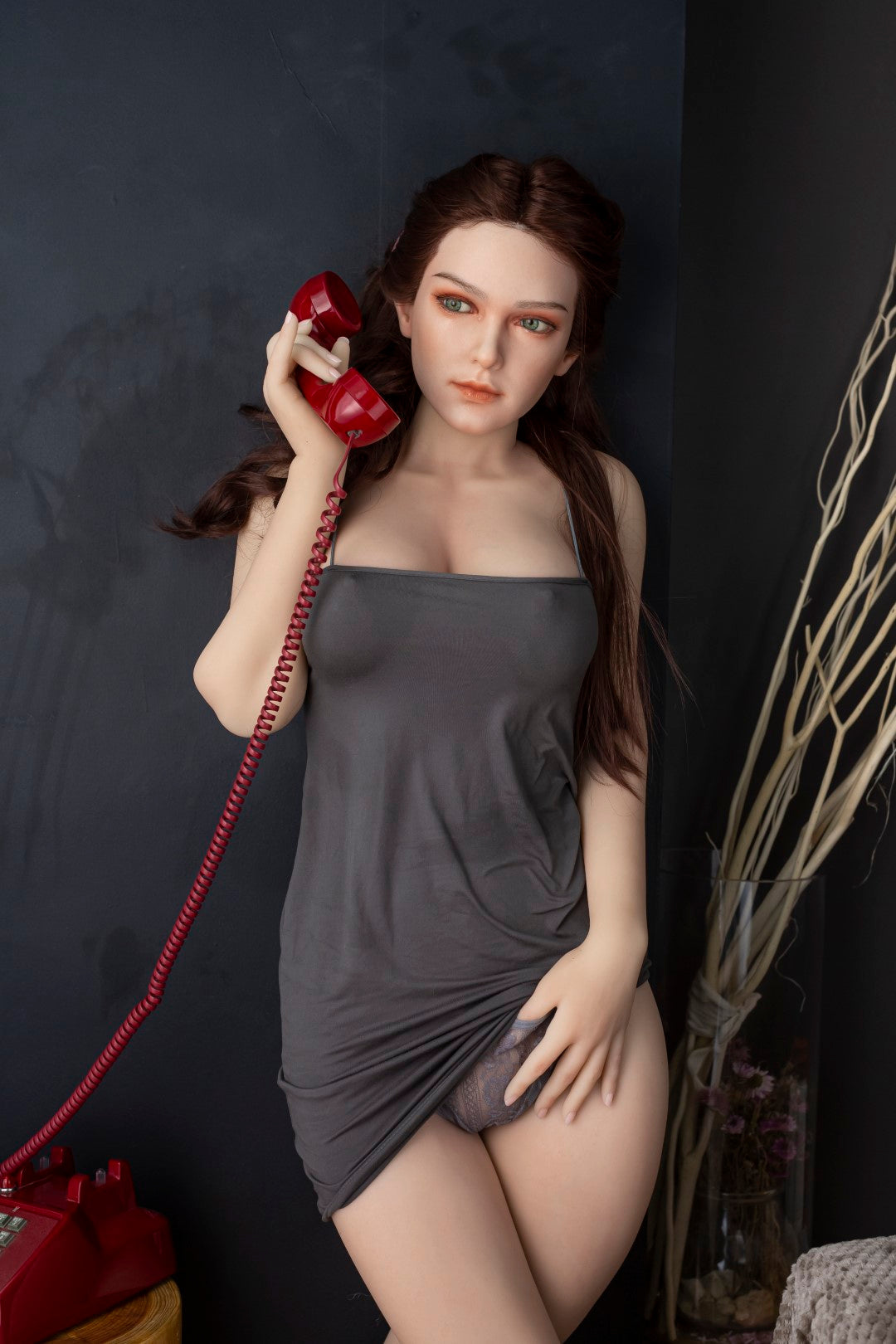 Sekso lėlė Vanesa (Starpery 167 cm E-puodelis TPE + silikonas)
