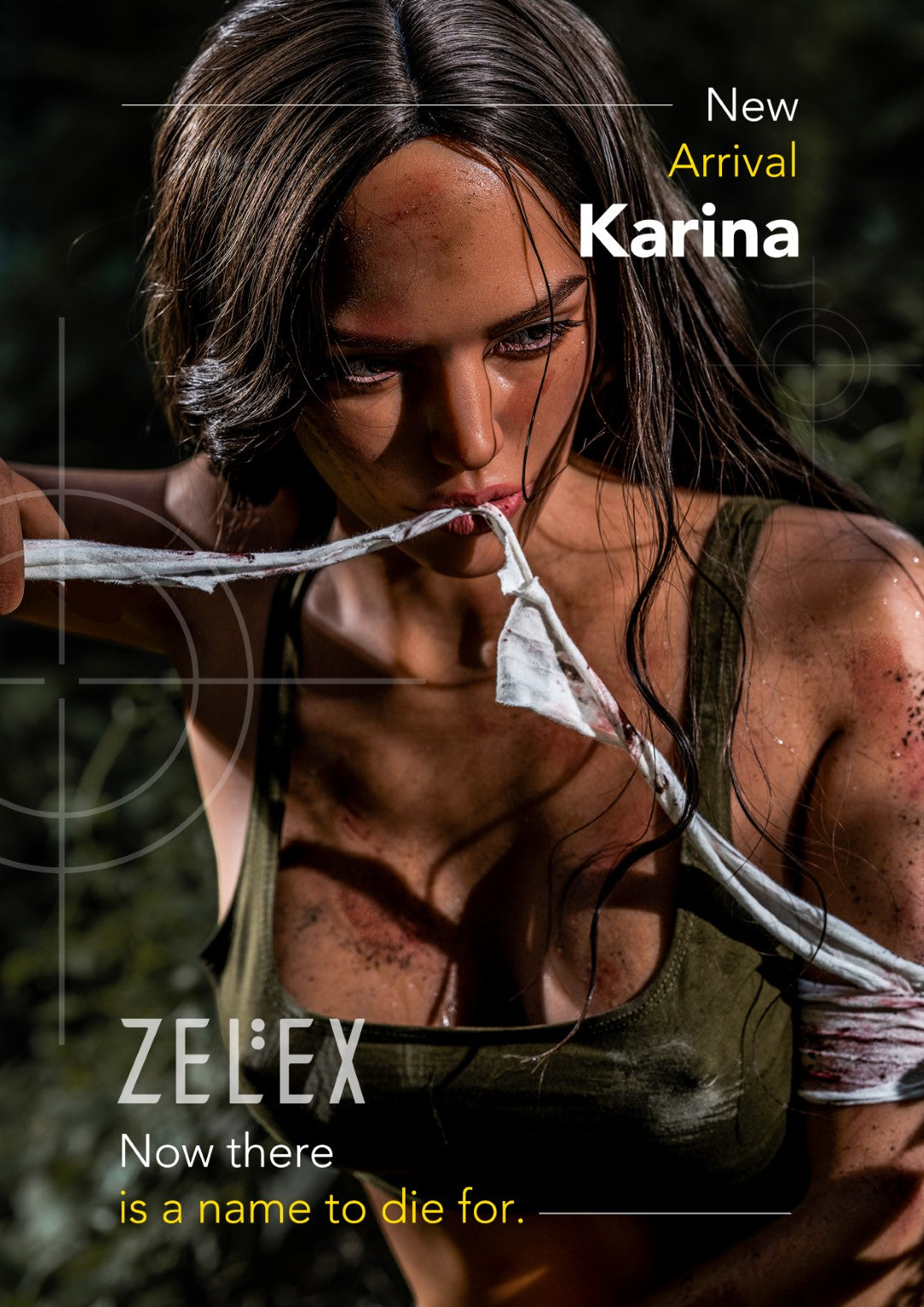 Karina Sex Doll (Zelex 170 cm C-Cup GE55 silikoninis)