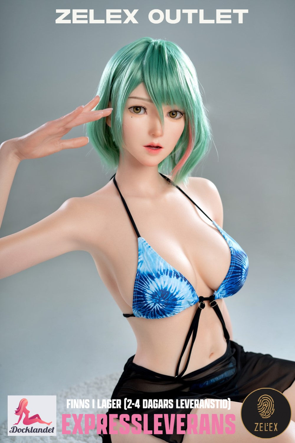 Miko Sex Doll (Zelex 172 cm F-Cup GE107 silikonas) EXPRESS
