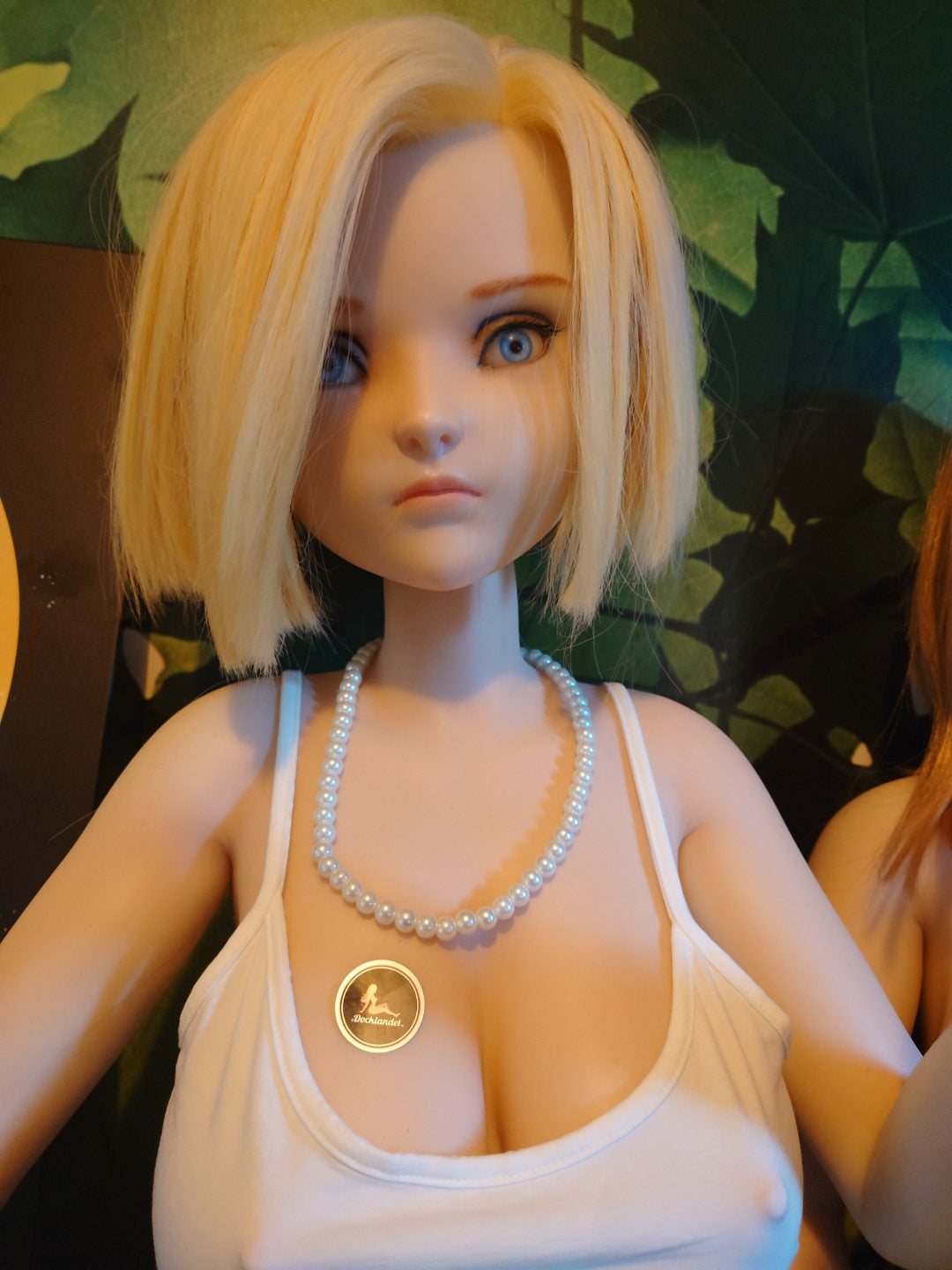 Lazuli Android 18 Sex Doll (Irokebijin 140 cm E-Cup TPE/silikonas)
